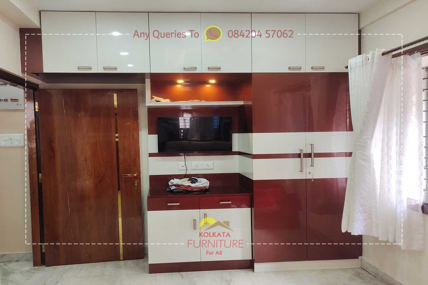 wardrobe with lcd unit under 50000 in kolkata