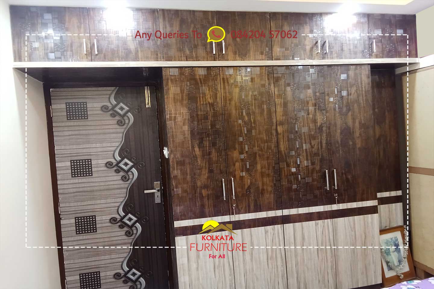 bedroom wardrobe price ₹72000