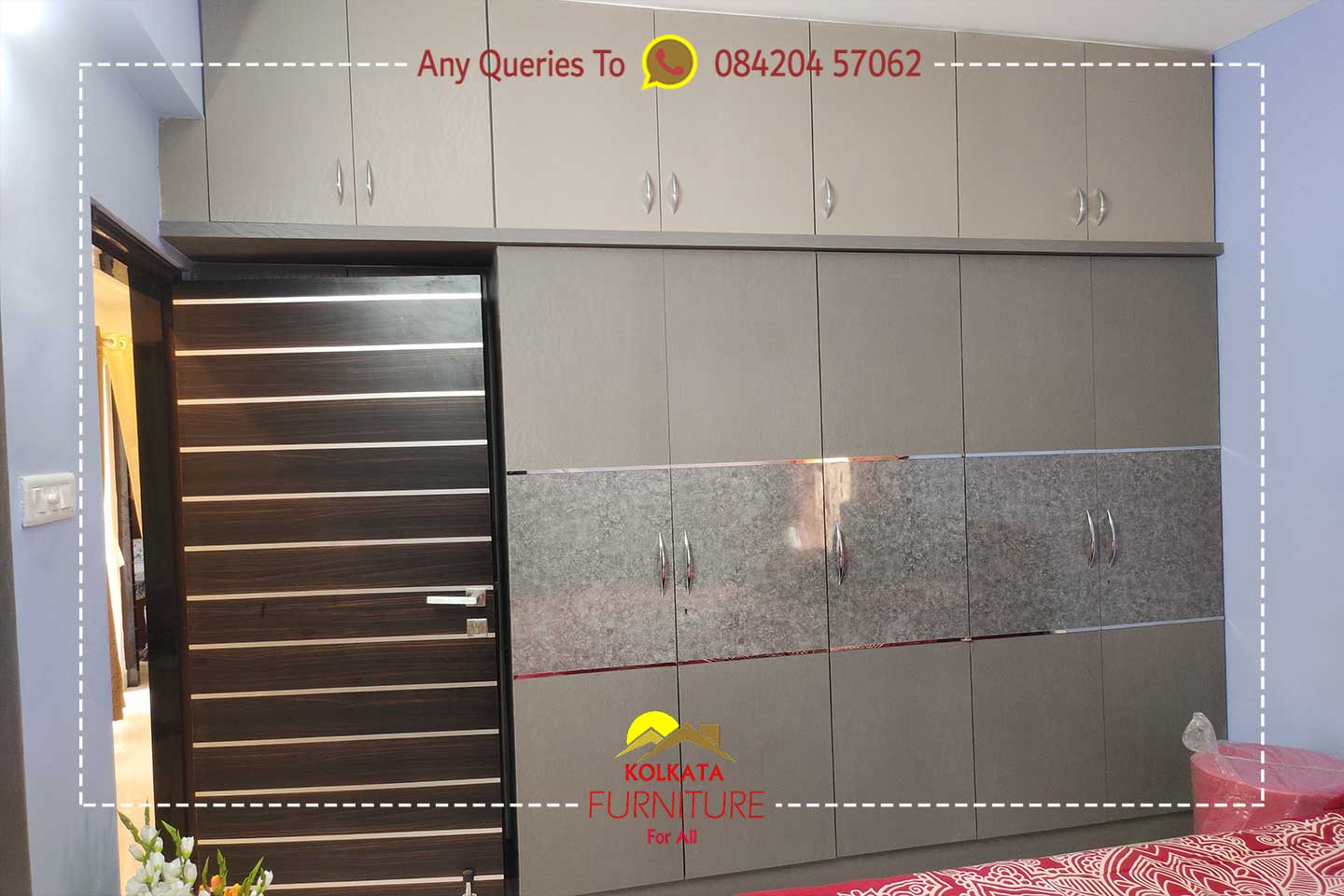 wooden wardrobe under 1 lakh in kolkata