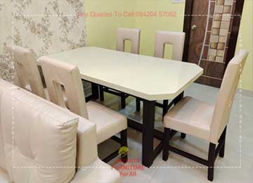 6 seater dining table price in kolkata