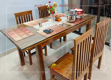 wooden dining table price in Kolkata West Bengal
