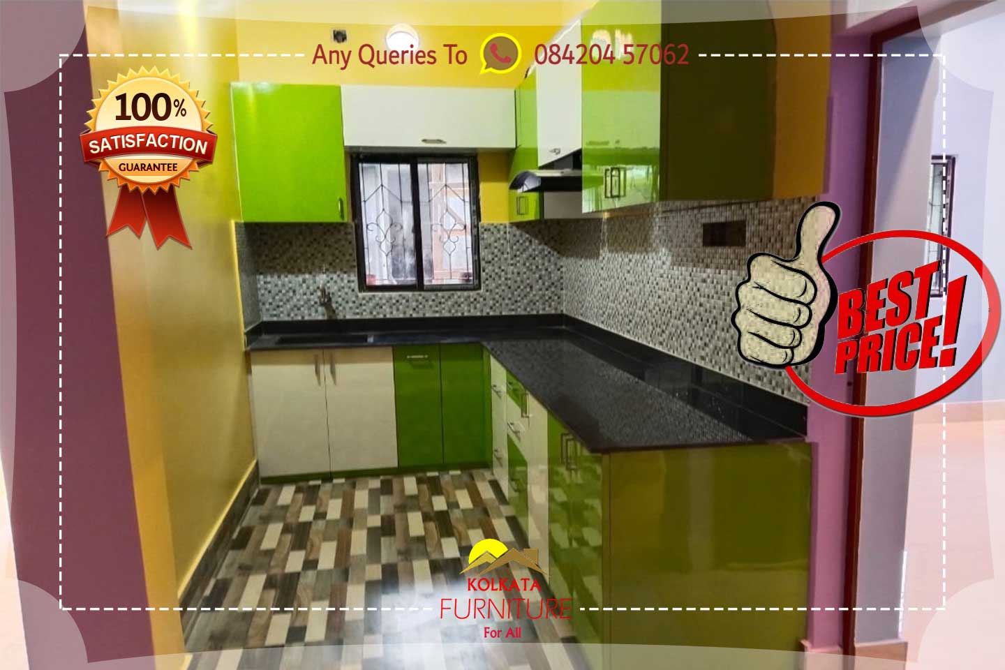 1.5 lakh 2 bhk house furniture west bengal