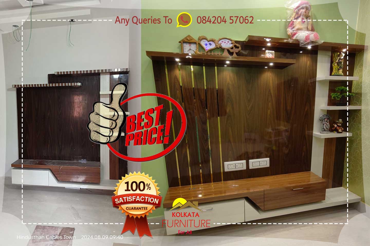 1.5 lakh 2 bhk house furniture asansol