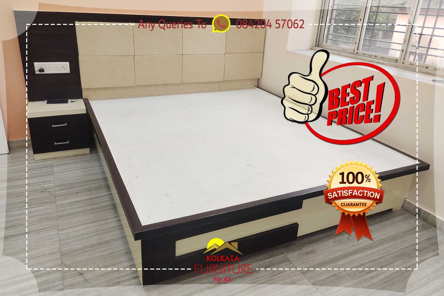 2 bhk home furniture under 3 lakh only