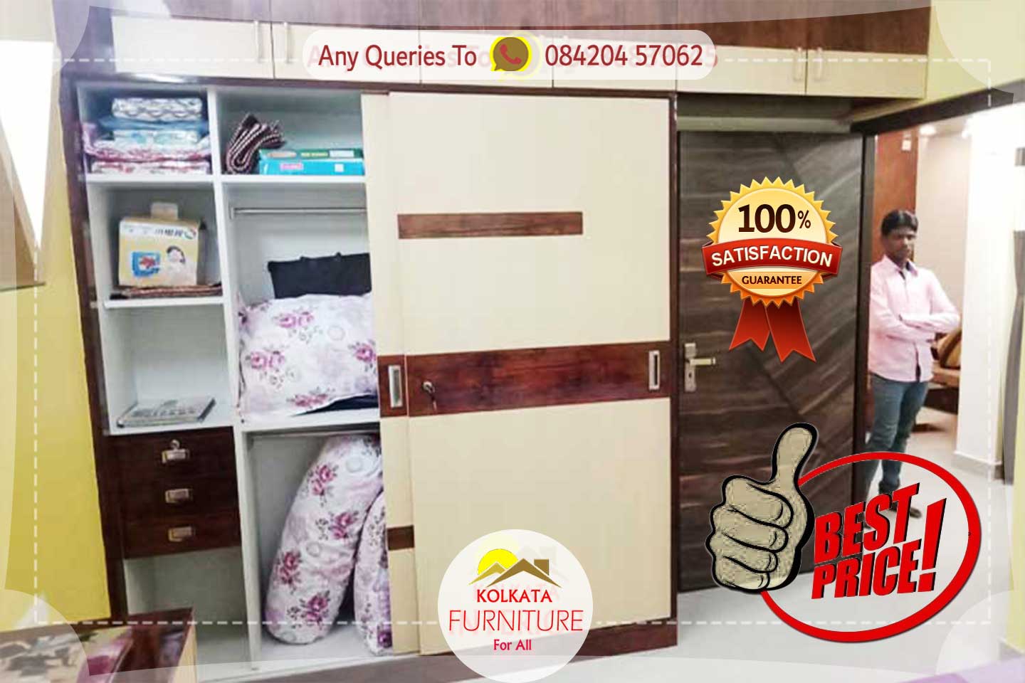 2 bhk wooden furniture package 250000