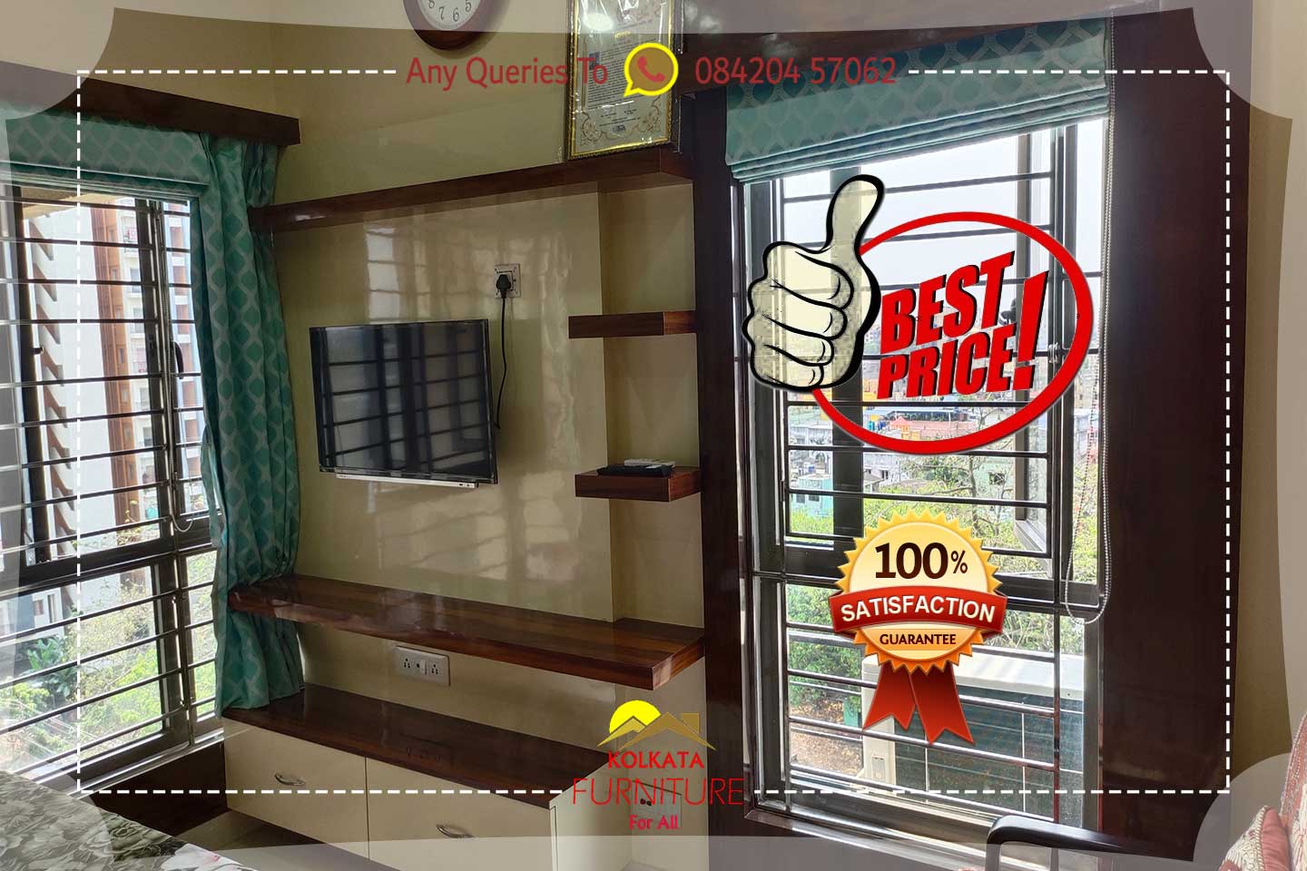 reasonable price 3 bhk furniture