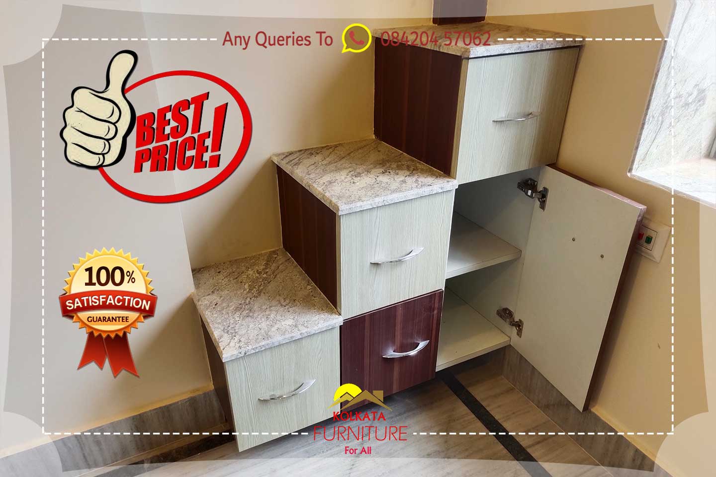lowest price 3 bhk home furniture india
