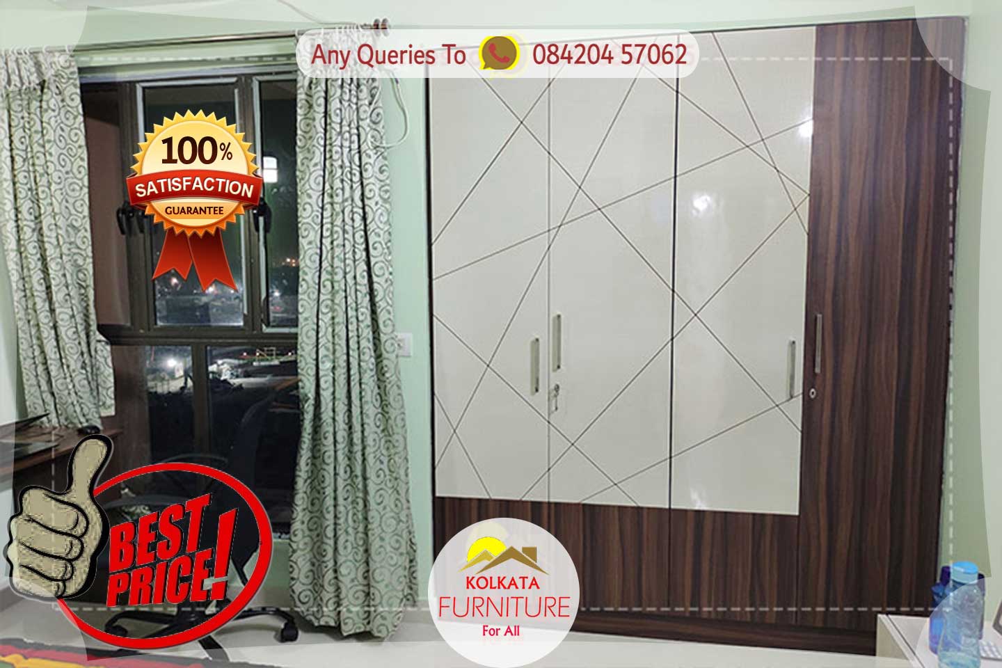 5.75 lakhs 3 bhk residential furniture West Bengal