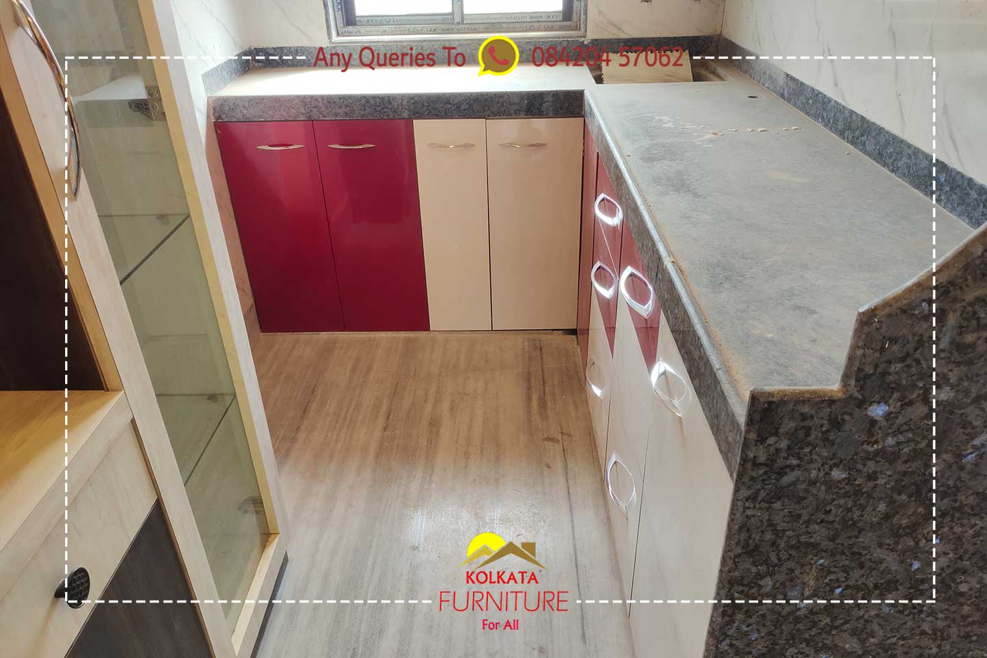 modular kitchen cabinet price in mandirtala