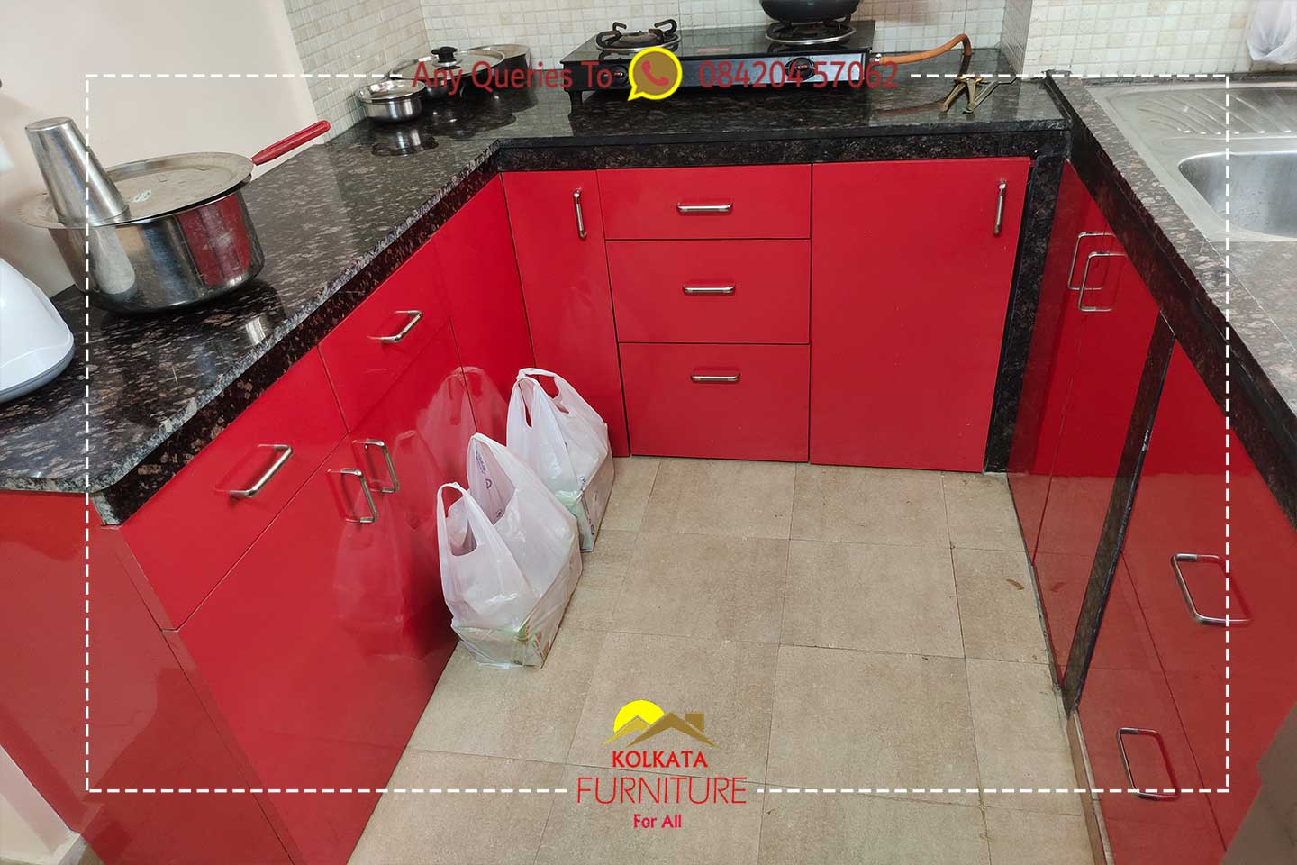 7 x 5 modular kitchen price kolkata