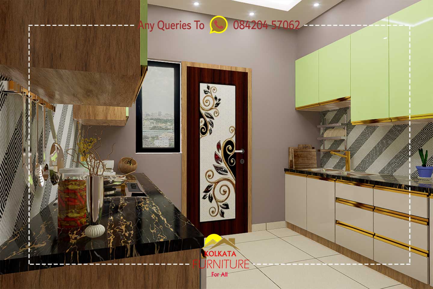 luxury modular kitchen cabinets price india