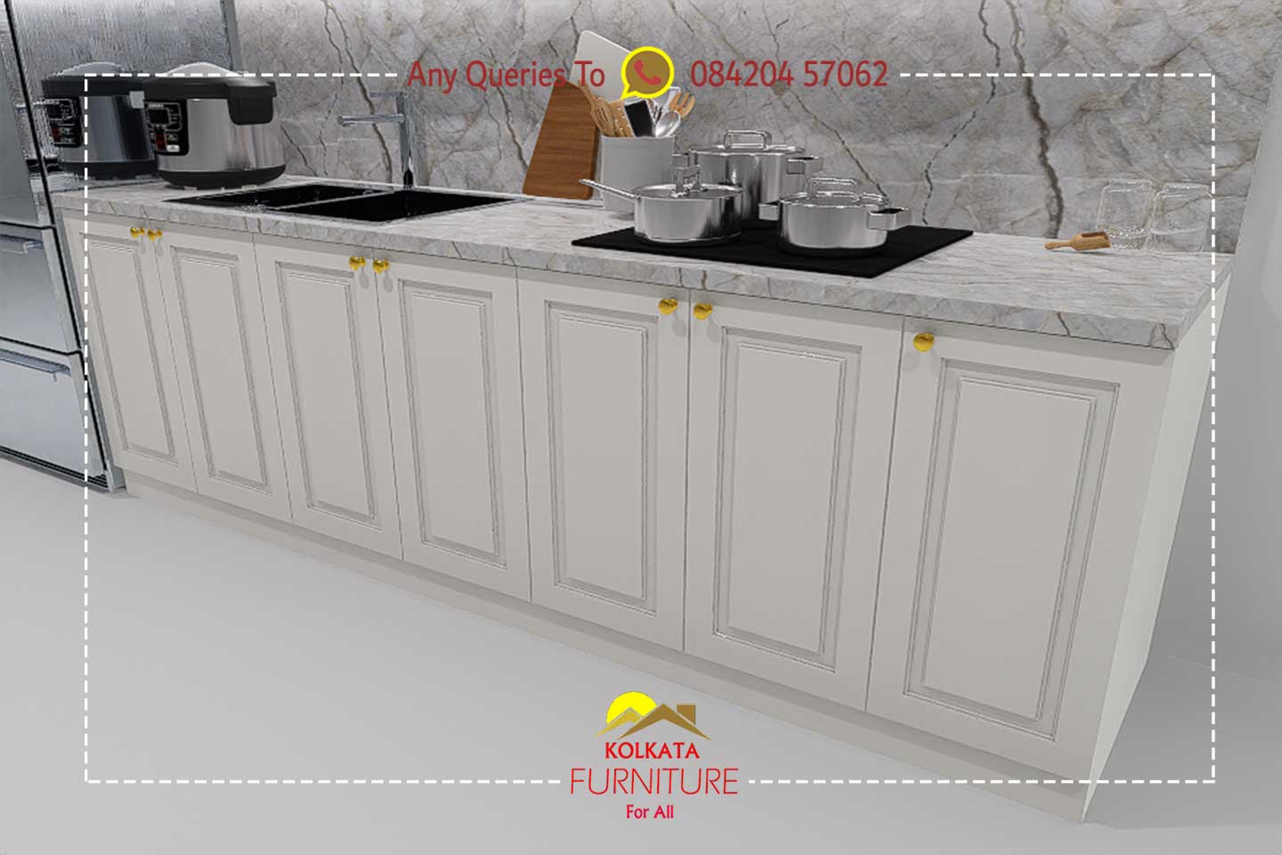 new style kitchen cabinet price in india