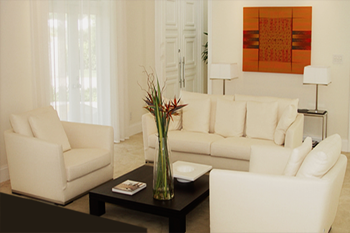 modern fabric sofa set in kolkata