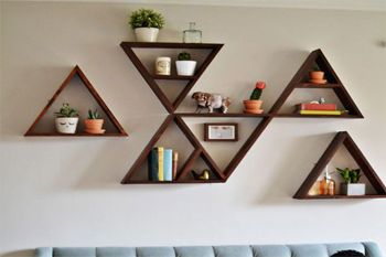 modern design creative wall selves manufacturer kolkata