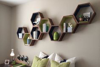 living room bedroom office wall shelves in kolkata